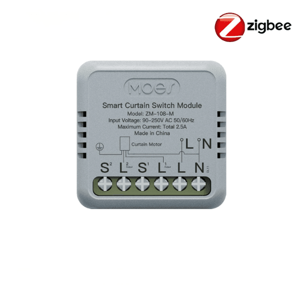 Mini Módulo Moes para Estores Zigbee 3.0 com Percentagem Tuya / Smartlife